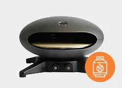 Kaasulla toimiva pizzauuni