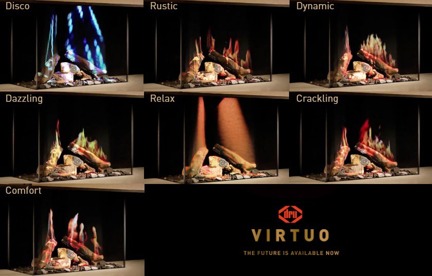 DRU Virtuo -liekkiefekti