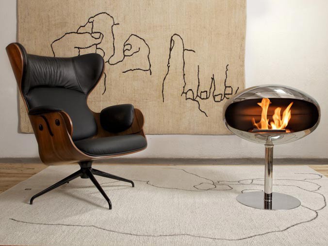 Cocoon Pedestal ruostumattomasta teräksestä