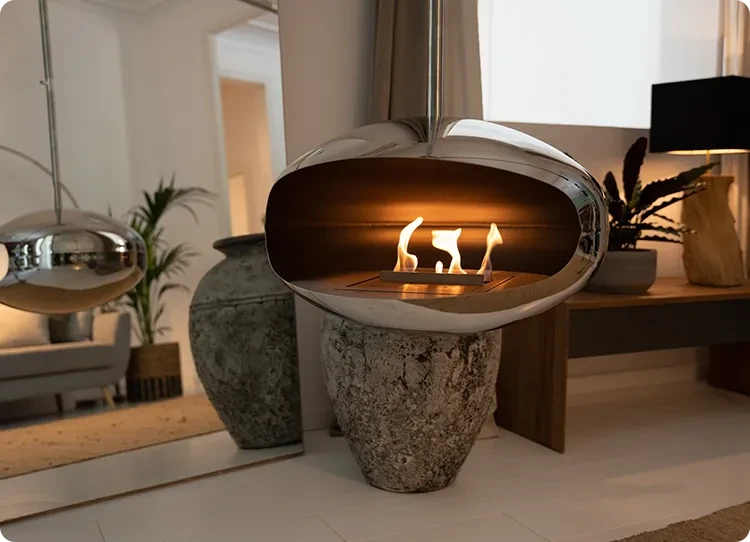 Cocoon Aeris kiillotettua terästä