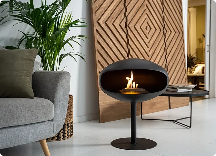 Cocoon Pedestal musta