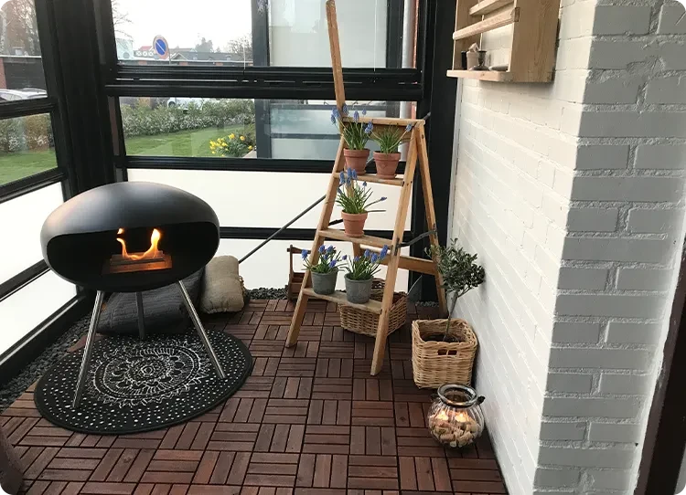 Cocoon Terra musta/teräs