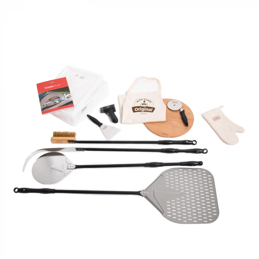 Pizzaiolo setti Alfa Forni  | Biotakka-shop.fi | Pizzauuni tarvikkeet