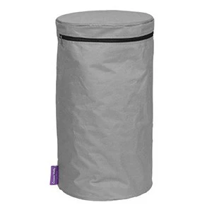 PVC-suojahuppu kaasutankille - tummanharmaa Happy Cocooning  | Biotakka-shop.fi | Kaasupullonsuoja