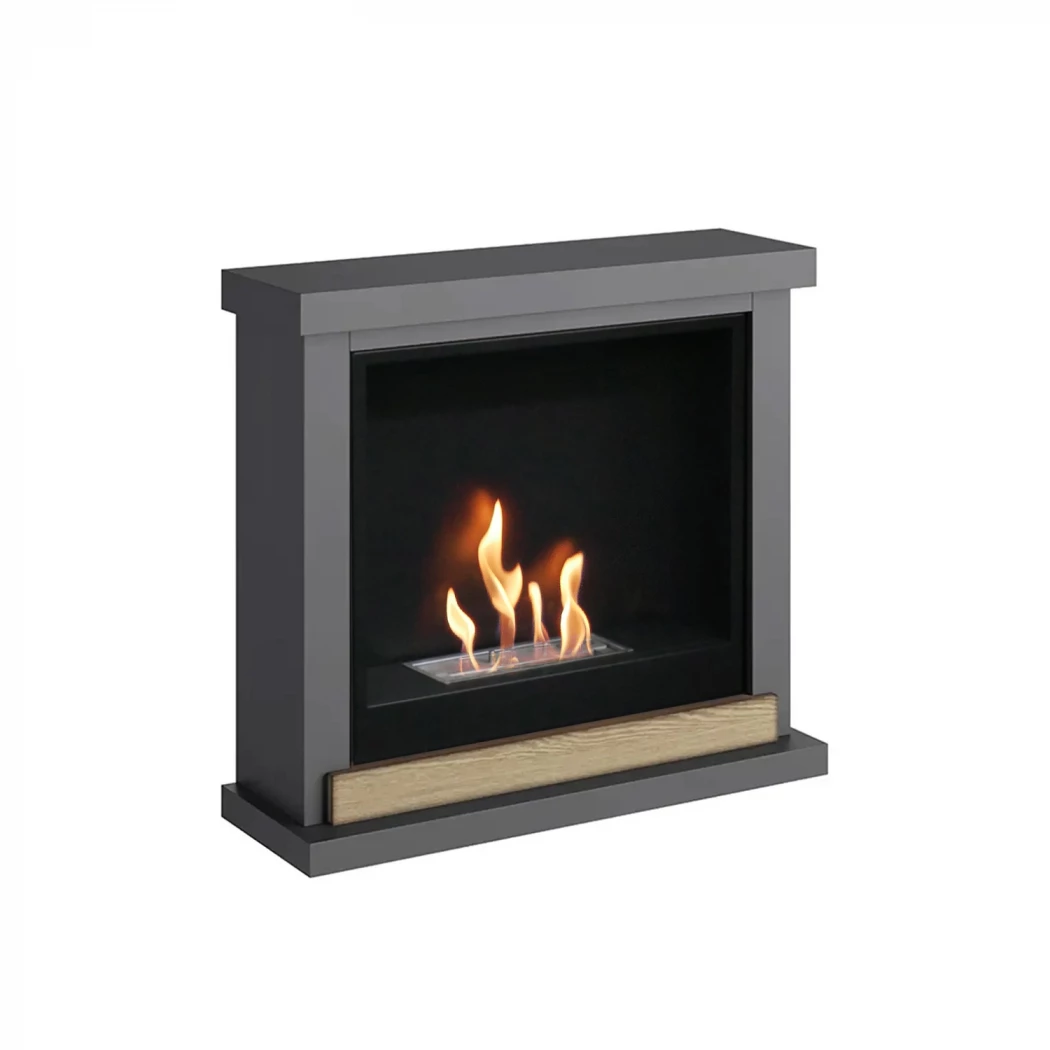 Skagen Bioethanol Fireplace Mantel - Grey ScandiFlames , Tagu | Biotakka-shop.fi | Bioetanoli takka -sviitti