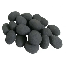 Keraamisia kiviä - musta, 24 kpl - Biotakka-Shop