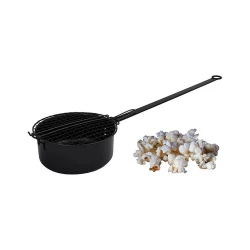 Popcorn-pannu nuotiolle