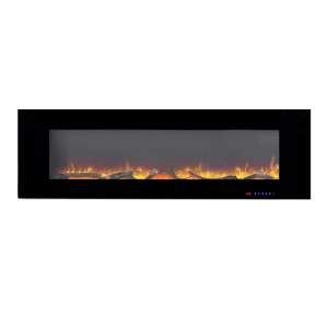 Azurite 152 cm - Seinälle Asennettava Sähkötakka ScandiFlames Electriciltä