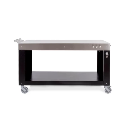 Liikuteltava monitoimipöytä pizzauunille Alfa Fornilta - 160 cm