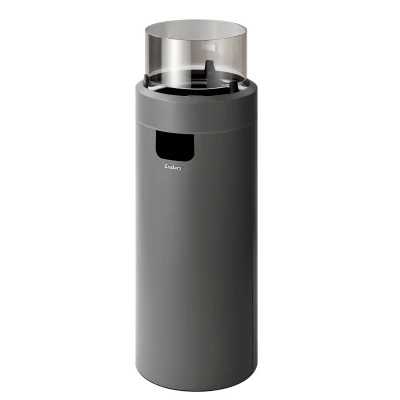 Suurikokoinen harmaa Nova LED L -kaasutakka