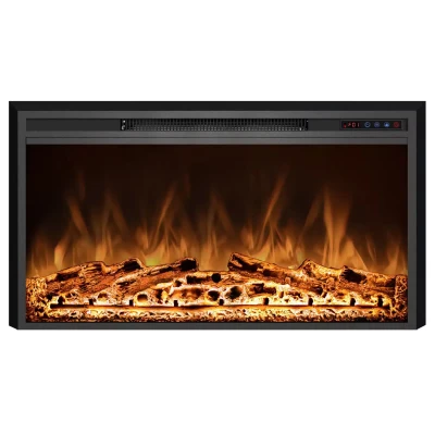 ScandiFlames Electric Pyrope 90 cm takkasydän seinäasennukseen tai vanhaan takkaan integrointiin