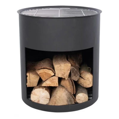 Transportable Fire Barrel with Grill