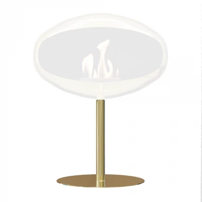 Kiillotettu messinkiteline Cocoon Pedestal -biotakalle Kiillotettu messinkiteline Cocoon Pedestal -biotakalle