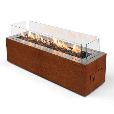 Planika Galaxy Corten | Bioethanol-fireplace.co.uk