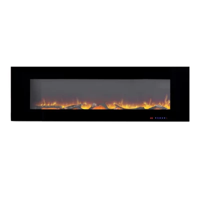 Azurite 152 cm - Seinälle Asennettava Sähkötakka ScandiFlames Electriciltä