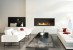 Icon Fires Slimline Firebox SFB1100 - musta